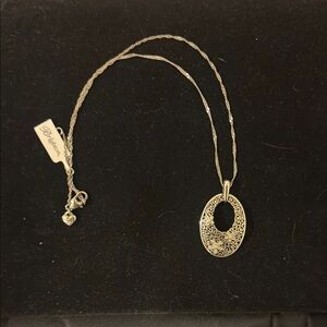 Brighton Baroness Fiori Silver Pendant Necklace
